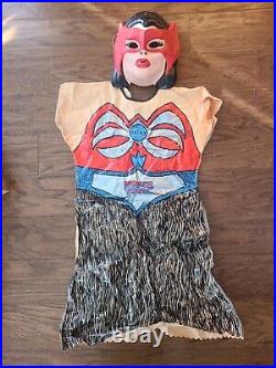 Vintage Ben Cooper Princess Of Power Cat-Ra Costume And Mask 1985 NOS rare
