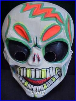 Vintage Ben Cooper Skull Skeleton Costume 1960's Halloween Costume UNUSED