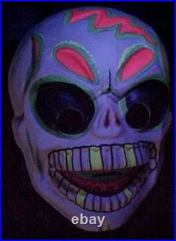 Vintage Ben Cooper Skull Skeleton Costume 1960's Halloween Costume UNUSED