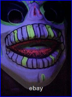 Vintage Ben Cooper Skull Skeleton Costume 1960's Halloween Costume UNUSED