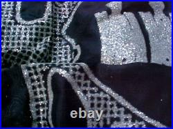 Vintage Ben Cooper Skull Skeleton Costume 1960's Halloween Costume UNUSED