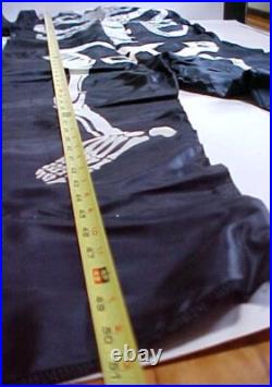 Vintage Ben Cooper Skull Skeleton Costume 1960's Halloween Costume UNUSED