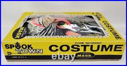 Vintage Ben Cooper Spook Town Cat Halloween Costume with Mask & Box 1960s Size S