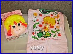 Vintage Ben Cooper Strawberry Shortcake Friends Costumes In Box Lot of 3
