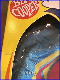 Vintage Ben Cooper Superman Costume With Mask NOS Kids Sz 12-14 In Box 1966