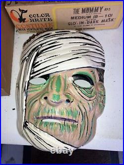 Vintage Ben Cooper The Mummy Universal Pictures Halloween Costume 1965 In Box Vintage Ben Cooper The Mummy Universal Pictures Halloween Costume 1965 In Box