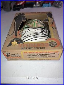 Vintage Ben Cooper The Mummy Universal Pictures Halloween Costume 1965 In Box Vintage Ben Cooper The Mummy Universal Pictures Halloween Costume 1965 In Box