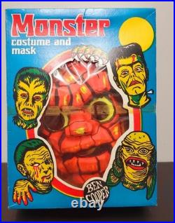 Vintage Ben Cooper Thing Mask Costume Box 1970s Halloween Marvel Fantastic Four
