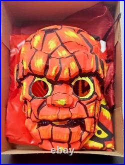 Vintage Ben Cooper Thing Mask Costume Box 1970s Halloween Marvel Fantastic Four