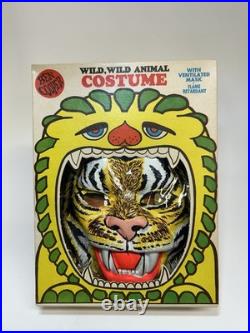 Vintage Ben Cooper Tiger Wild, Wild Animal Halloween Costume Complete With Box