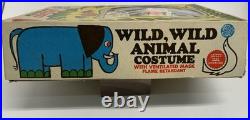 Vintage Ben Cooper Tiger Wild, Wild Animal Halloween Costume Complete With Box
