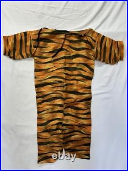 Vintage Ben Cooper Tiger Wild, Wild Animal Halloween Costume Complete With Box