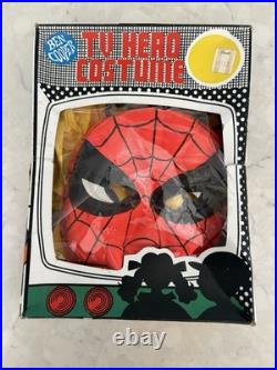 Vintage Ben Cooper Tv Hero Kids Halloween Costume Spider-Man