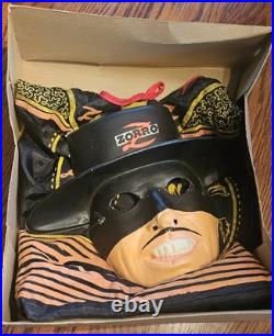 Vintage Ben Cooper deluxe Zorro costume With Cape Halloween