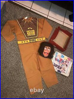 Vintage! CAESAR Planet Of The Apes BEN COOPER Play Suit Halloween COSTUME Large