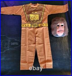 Vintage! CAESAR Planet Of The Apes BEN COOPER Play Suit Halloween COSTUME Small