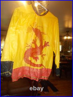 Vintage CHINESE DRAGON Halloween Costume Fits Large Child