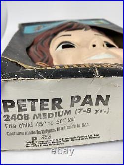 Vintage COLLEGEVILLE Fox's Peter Pan & The Pirates PETER PAN Costume withMask