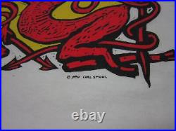 Vintage Carl Smool Devil T Shirt 1990 Seattle Artist Sub Pop Culture Art Large