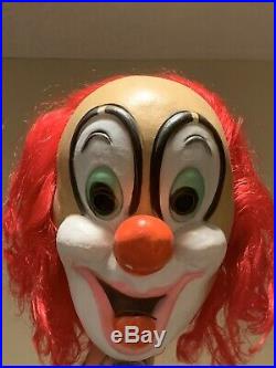 Vintage Cesar Merry Clown Mask Halloween Harold Not Myers Mask Don Post Slipknot