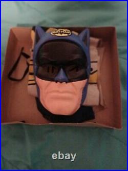 Vintage Child's Batman Ben Cooper Costume & Mask In Box 1970 Child 41 To 46