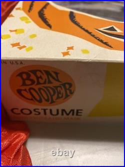 Vintage Child's Ben Cooper Costume And Mask Halloween RAGGEDY ANN 1973 Large