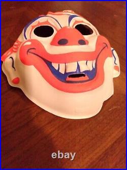Vintage Clown Mask Made In USA Rob Zombies Halloween Michael Meyers Original