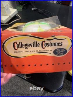 Vintage Collegeville Adult Medium 38-40 Halloween Costume With Mask Vintage Collegeville Adult Medium 38-40 Halloween Costume With Mask