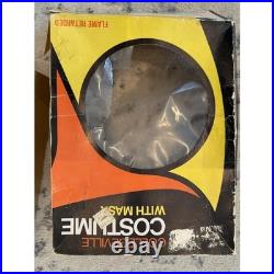 Vintage Collegeville Costume Uncle Sam Halloween Mask And Outfit USA Read