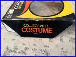 Vintage Collegeville Costume Uncle Sam Halloween Mask And Outfit USA Read