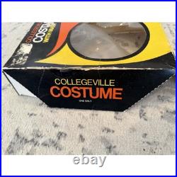 Vintage Collegeville Costume Uncle Sam Halloween Mask And Outfit USA Read