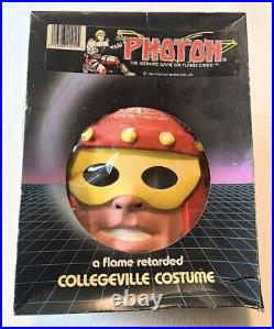 Vintage Collegeville Costume With Mask PHOTON The Ultimate Game 1986 Child Sz L