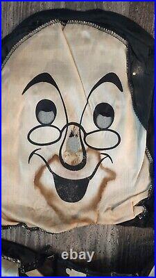 Vintage Collegeville Costumes Cemetery Pete Skeleton Costume Large 12-14