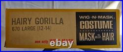 Vintage Collegeville Costumes Harry Gorilla Halloween Costume. Size Large