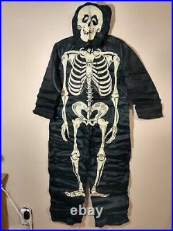 Vintage Collegeville Costumes Skeleton Costume Adult Size Small