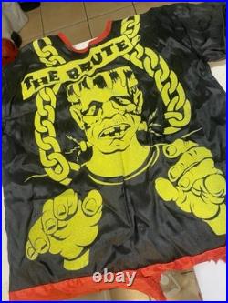 Vintage Collegeville Frankenstein The Brute Kids Halloween Costume Mask