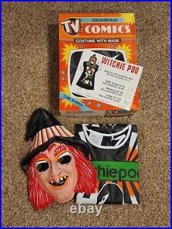 Vintage Collegeville HR Pufnstuff WITCHIEPOO Halloween Costume 70's NIB CHILD LG