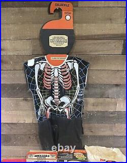 Vintage Collegeville Halloween Mask Costume Collection With Hanger