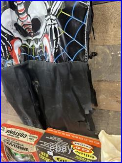 Vintage Collegeville Halloween Mask Costume Collection With Hanger