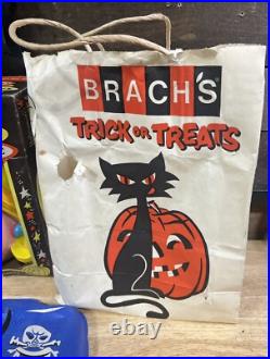 Vintage Collegeville Halloween Mask Costume Collection With Hanger