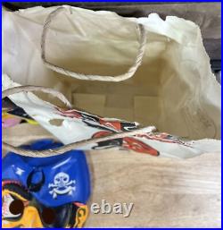 Vintage Collegeville Halloween Mask Costume Collection With Hanger