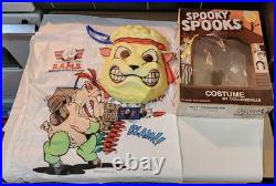 Vintage Collegeville Sgt Pullover Barnyard Commandos Halloween Costume Large