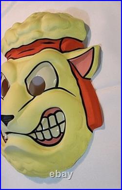 Vintage Collegeville Sgt Pullover Barnyard Commandos Halloween Costume Large