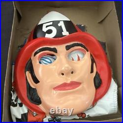 Vintage Collegeville Tiny Tot Fireman Costume #51 Complete In Original Box Rare