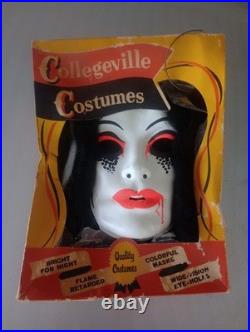 Vintage Collegeville Vampire Woman 793 Halloween Costume in Box complete Medium
