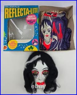Vintage Collegeville Vampire Woman 793 Halloween Costume in Box complete Medium