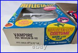 Vintage Collegeville Vampire Woman 793 Halloween Costume in Box complete Medium