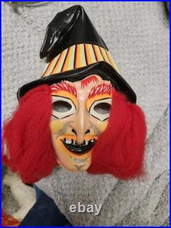 Vintage Collegeville Witchipoo/ HR PUFFENSTUFF Halloween Costume with hair