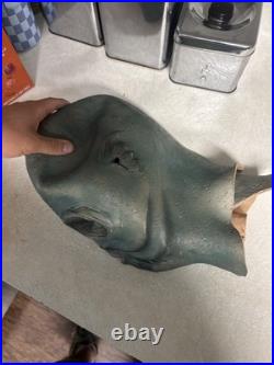 Vintage Don Post Studios 1978 Gillis monster Halloween Mask rare Damaged Read