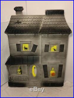 Vintage Empire Union Blow Mold Halloween Haunted House 1995 Excellent Condition